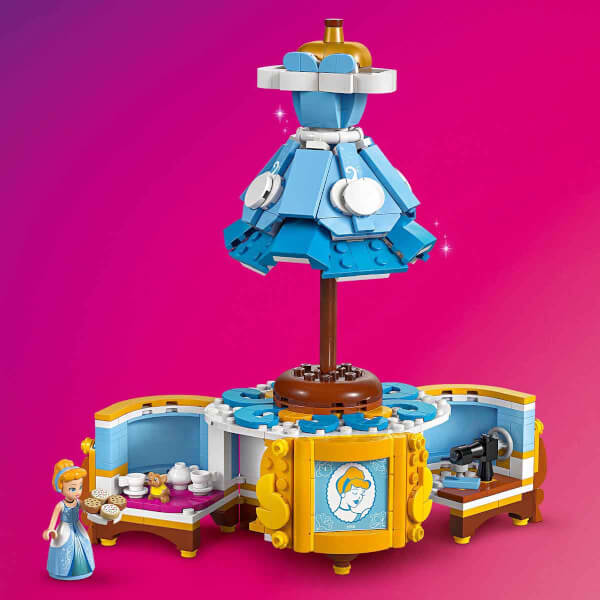 LEGO Disney Princess Sindirella'nın Elbisesi 43266 - 9 Yaş ve Üzeri Prenses Seven Çocuklar için Yaratıcı Oyuncak Yapım Seti (474 Parça)