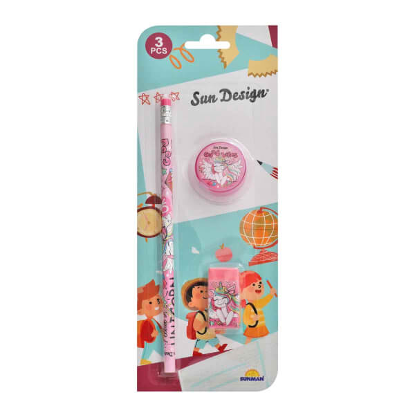 Sun Design Unicorn Kırtasiye Seti SUN 44369