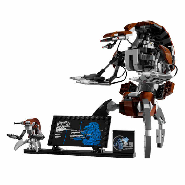 LEGO Star Wars Droideka 75381 - Yetişkinler için Koleksiyonluk Yaratıcı Sergileme Modeli Yapım Seti (583 Parça)