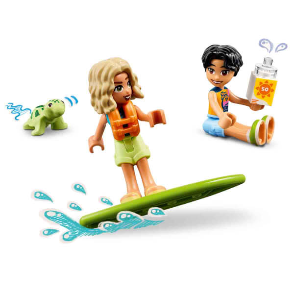 LEGO Friends Meyveli İçecek Plaj Standı 42625 - 6 Yaş ve Üzeri Çocuklar için Kaplumbağa Figürü İçeren Yaratıcı Oyuncak Yapım Seti (213 Parça)