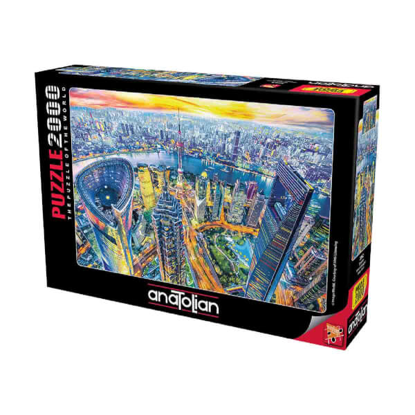2000 Parça Puzzle: Şanghay