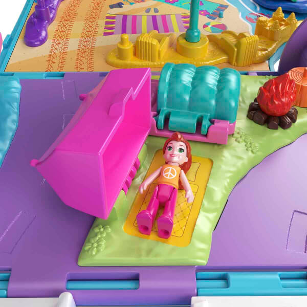 Polly Pocket Dönüşebilen Evcil Hayvan Karavanı Oyun Seti JCC22