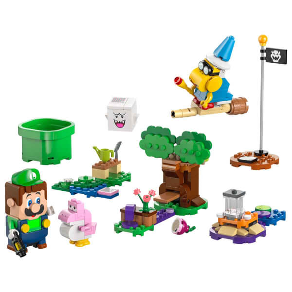 LEGO Super Mario İnteraktif LEGO Luigi ile Maceralar 71440 - 6 Yaş ve Üzeri Çocuklar İçin Koleksiyonluk Yaratıcı Nintendo Oyuncak Yapım Seti (210 Parça)