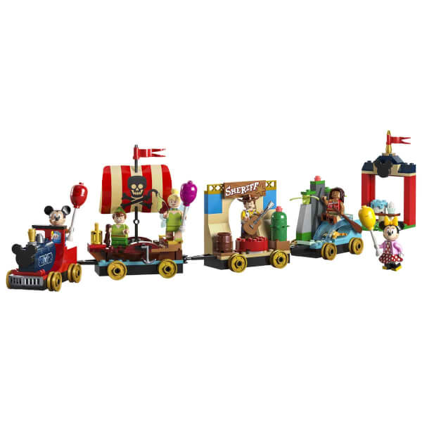 LEGO® | Disney: Disney Kutlama Treni 43212 - 4 Yaş ve Üzeri Genç Hayranlar ve Çocuklar için Yaratıcı Oyuncak Yapım Seti (200 Parça)