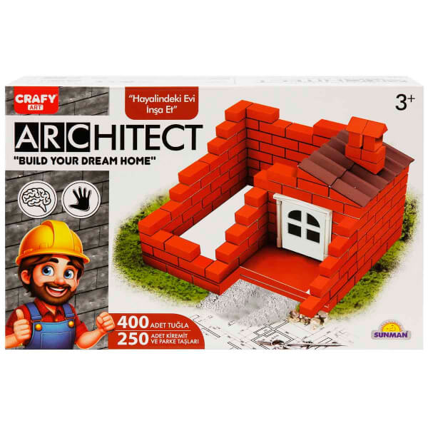 Crafy Architect Minyatür Ev Yapım Seti