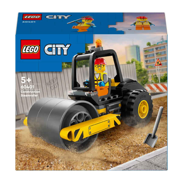 LEGO® City Yol Silindiri 60401 -5 Yaş ve Üzeri İçin Yaratıcı Oyuncak Yapım Seti (78 Parça)