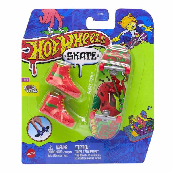 Hot Wheels Skate Parmak Kaykay ve Ayakkabı Paketleri HGT46