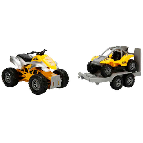 Maxx Wheels Süper Atv Sesli ve Işıklı Sürtmeli Araçlar