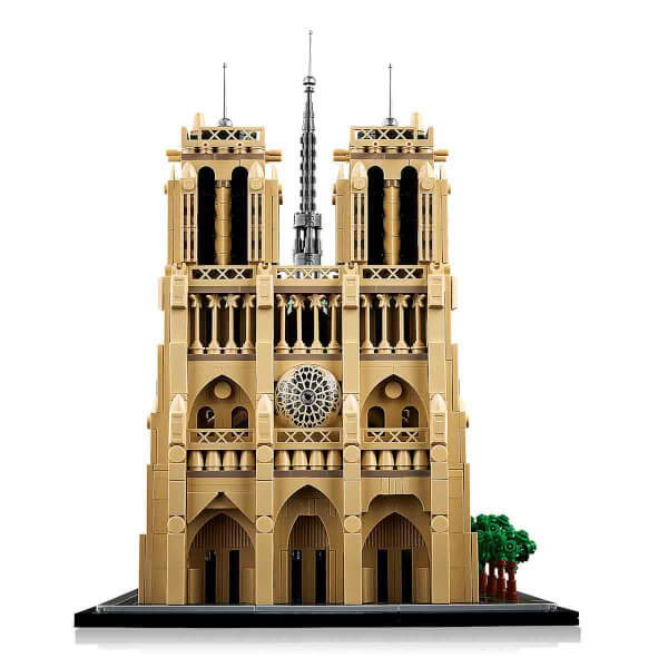 LEGO Architecture Mimari Simgeler Koleksiyonu: Notre Dame Katedrali 21061 - Seyahat, Mimari ve Tarih Meraklısı Yetişkinler İçin Koleksiyonluk ve Sergilenebilir Model Yapım Seti (4383 Parça)