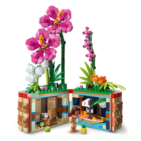 LEGO Disney Moana’nın Saksısı 43252 – 9 Yaş ve Üzeri Çocuklar İçin Mini Bebek Figürü ve Yelkenli Tekne İçeren Yaratıcı Oyuncak Yapım Seti (619 Parça)