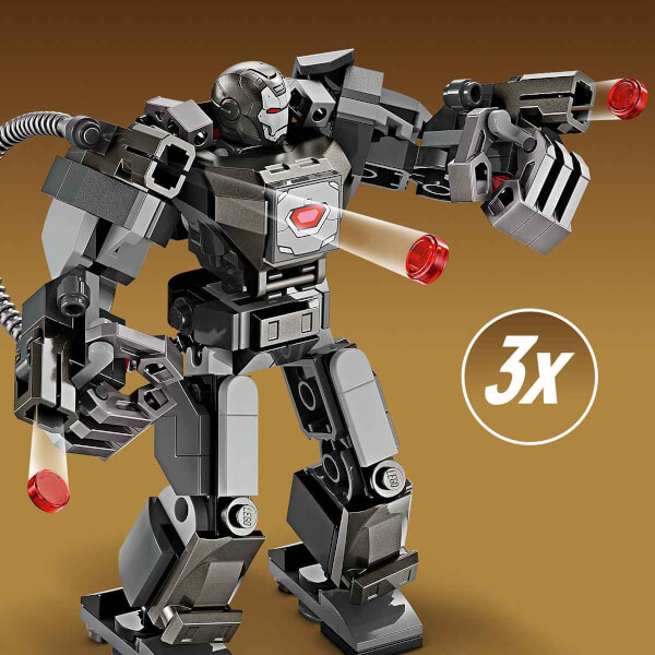 LEGO® Marvel Savaş Makinesi Robot Zırhı 76277 -6 Yaş ve Üzeri Süper Kahraman Yedi Çocuk İçin İnşa Edilebilen Savaşçı İçeren Yaratıcı Oyuncak Yapım Seti (154 Parça)