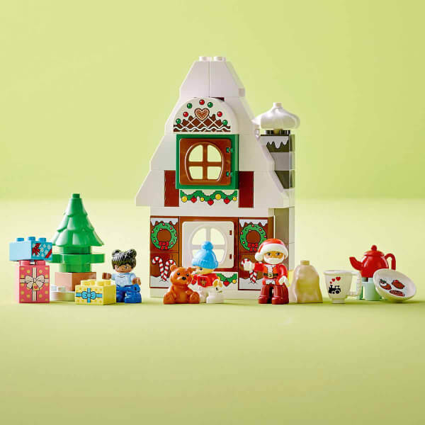 LEGO DUPLO Noel Baba'nın Zencefilli Kurabiye Evi 10976