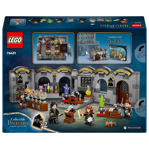 LEGO Harry Potter Hogwarts Şatosu: İksir Dersi 76431 - 8 Yaş ve Üzeri Çocuklar için Koleksiyonluk Yaratıcı Oyuncak Yapım Seti (397 Parça)