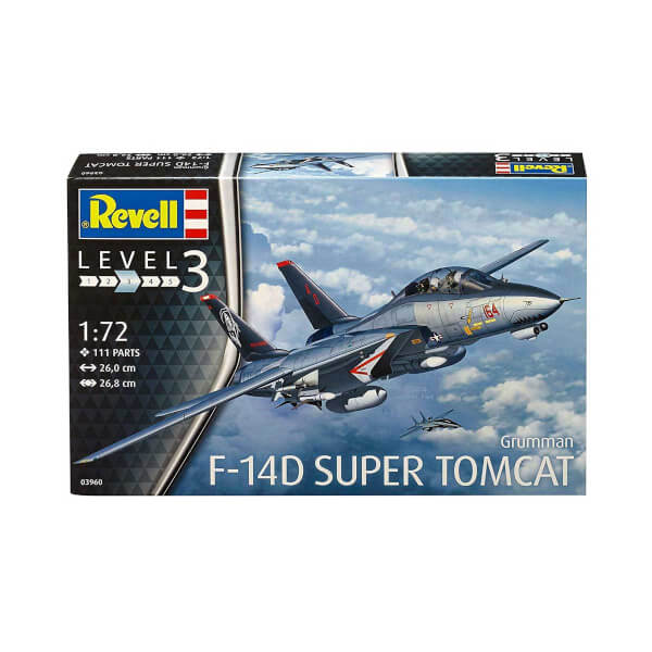Revell 1:72 F-14D Super Tomcat Uçak 3960