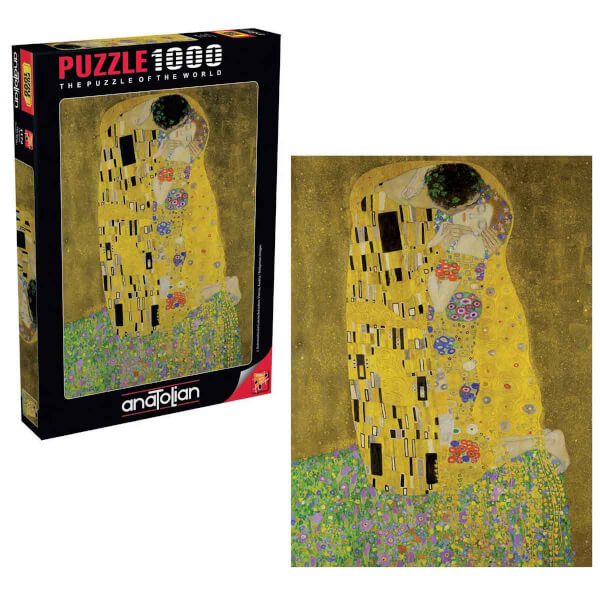 1000 Parça Puzzle: Öpücük