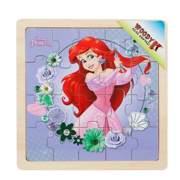 Disney Princess Ahşap Puzzle 20 Parça