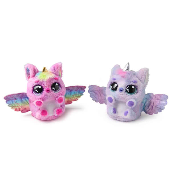 Sesli ve Işıklı Hatchimals Alive Mystery Hatch Pufficorn İnteraktif Peluş Sürpriz Yumurta