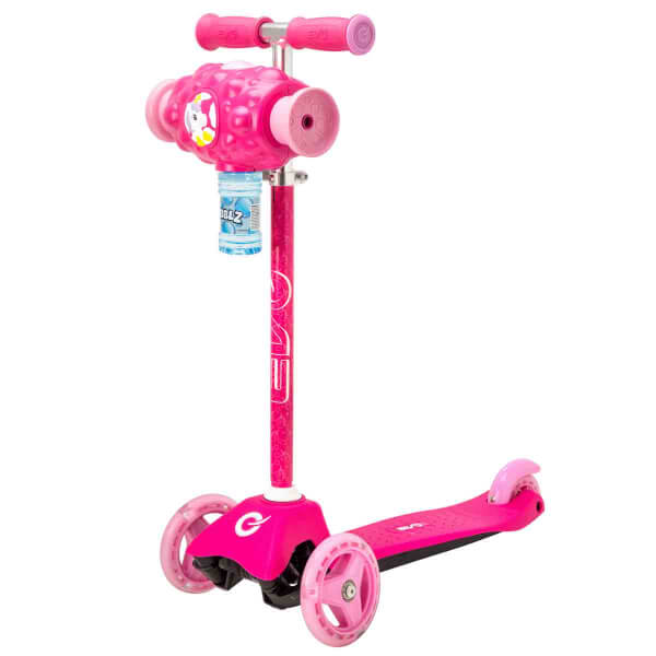 Evo 3 Tekerlekli Unicorn Bubblz Mini Cruiser Pembe Scooter