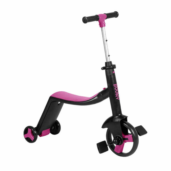 3 Tekerlekli 3in1 Pembe Scooter