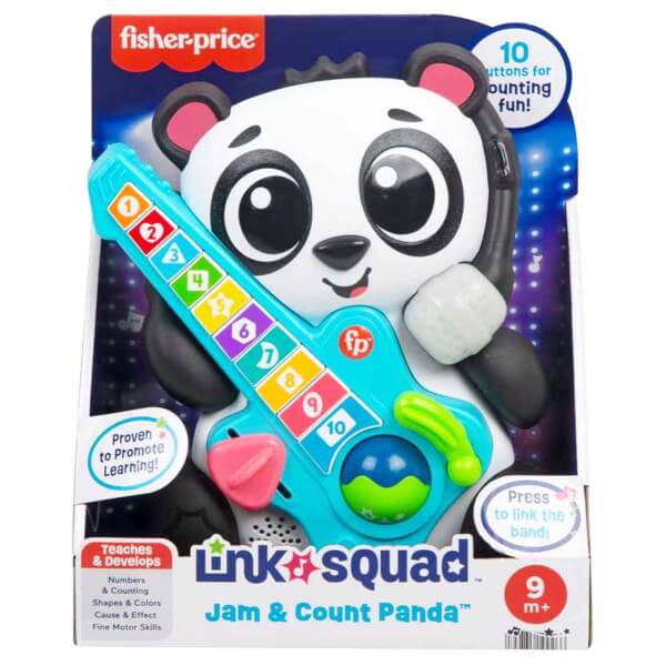 Fisher Price Sesli ve Işıklı Link Squad İlk Sayılarım Panda HYL25