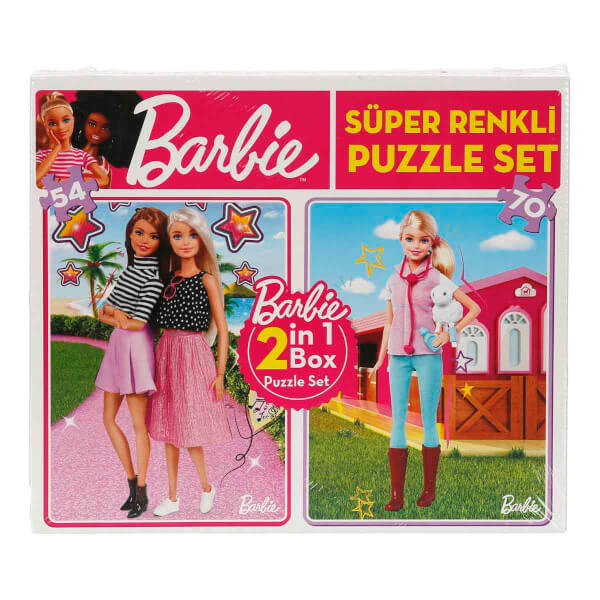 54 + 70 Parça Puzzle : Barbie | Toyzz Shop