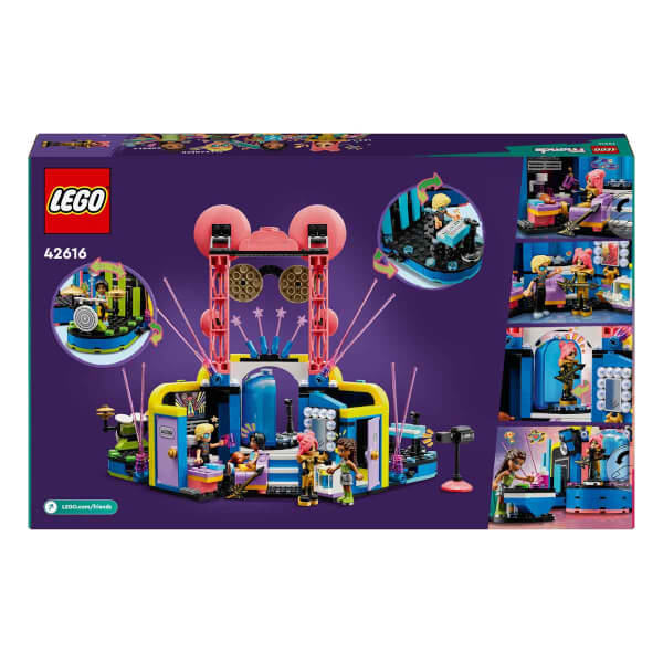 LEGO® Friends Heartlake City Müzik Yarışması 42616 - 7 Yaş ve Üzeri Çocuklar için 4 Minifigür İçeren Yaratıcı Oyuncak Yapım Seti (669 Parça)