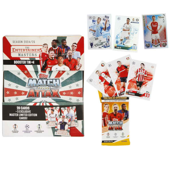 UEFA Match Attax 2024-25 Mini Metal Kutu 