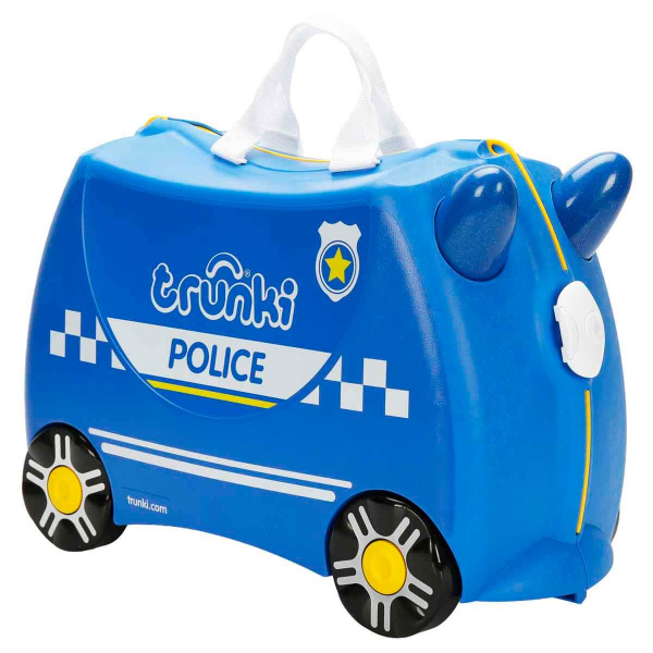 Trunki Polis Arabası Percy Çocuk Bavulu