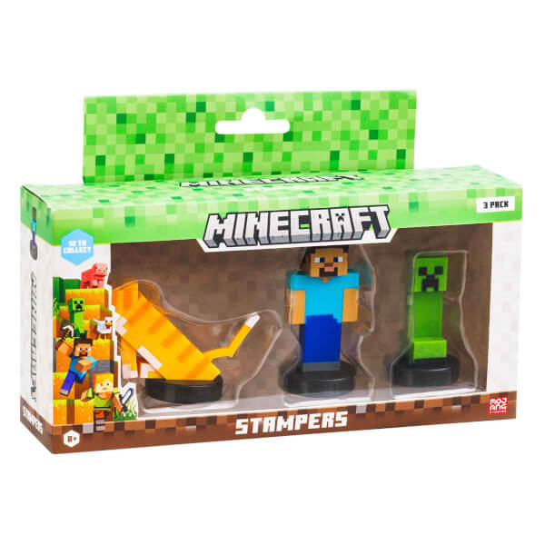 Minecraft Stampers 3’lü Figür Seti 