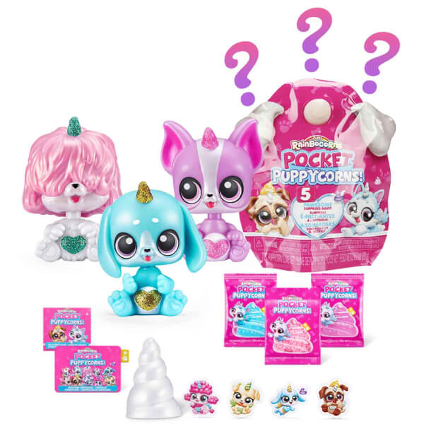 Rainbocorns Pocket Sürpriz Mini Figür S1 Sürpriz Paket RAR24000 - Beyaz Boynuz
