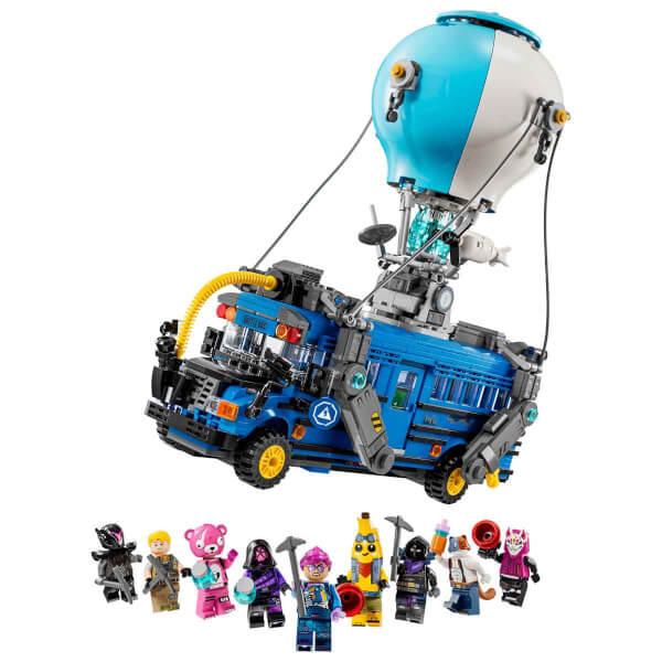 LEGO Fortnite Savaş Otobüsü 77073 - 10 Yaş ve Üzeri Video Oyunu Sevenler için Koleksiyonluk Yaratıcı Oyuncak Yapım Seti (954 Parça)