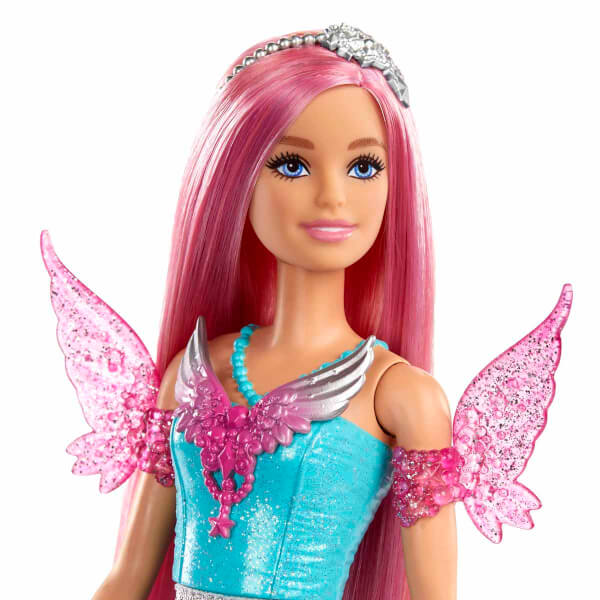 Barbie Sihirli Dokunuş Peri Masalı Elbiseli Bebekler HLC31