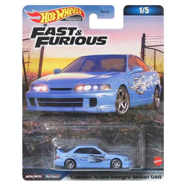 Hot Wheels Fast-Furious Premium Arabalar HNW46