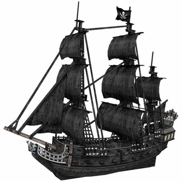 308 Parça 3D Puzzle: The Queen Anne’s Revenge