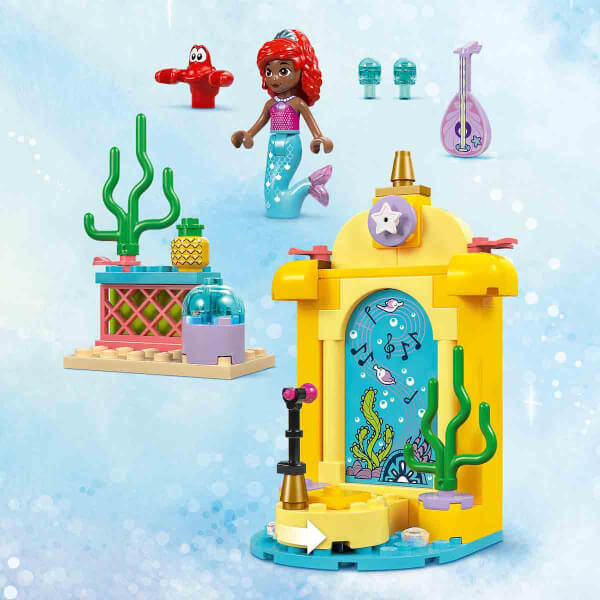 LEGO Disney Princess Ariel’in Müzik Sahnesi 43235 – 4 Yaş ve Üzeri Prenses Seven Çocuklar için Yaratıcı Oyuncak Yapım Seti (60 Parça)