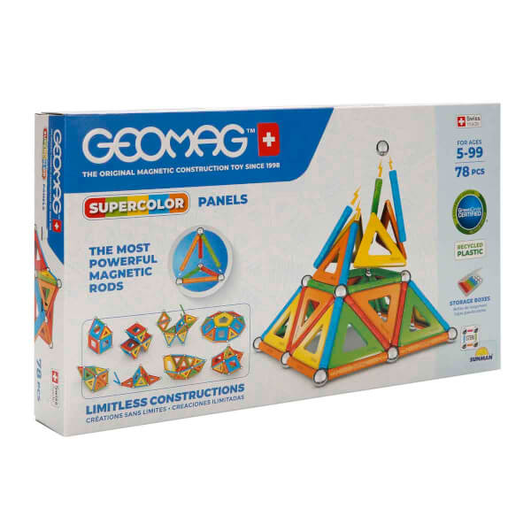Geomag Supercolor Panels Manyetik Zeka Oyunu 78 Parça | Toyzz Shop