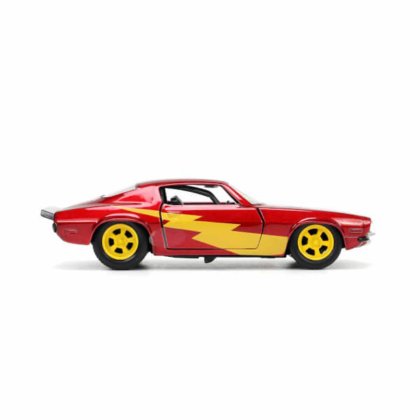 1:32 1973 Chevrolet Camaro Model Araba The Flash Figür