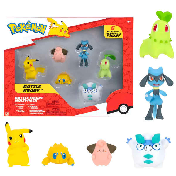 Pokemon Battle Multi Paket 6’lı Figür Seti POK/PKW2469-A