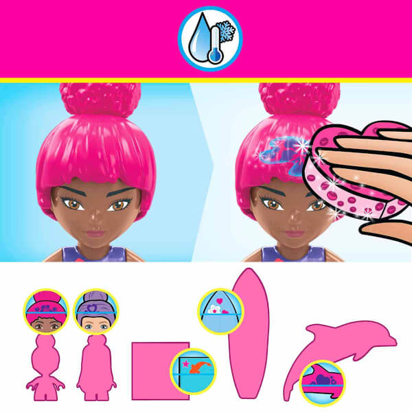 MEGA Barbie Color Reveal Yunus Keşfi Yapı Set HHW83