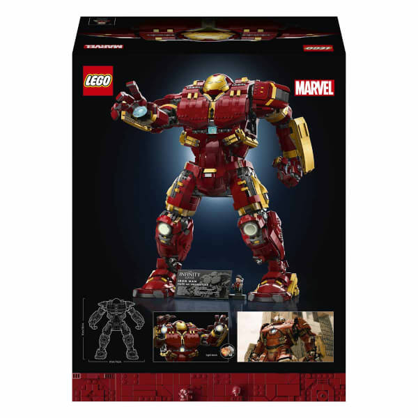 LEGO Marvel Hulkbuster 76210 - Yetişkinler için Iron Man Hulkbuster MK44 Yapım Seti (4049 Parça)