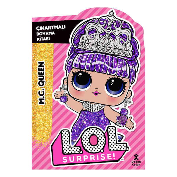 L.O.L. Surprise! - Mc Queen - Çıkartmalı Boyama Kitabı