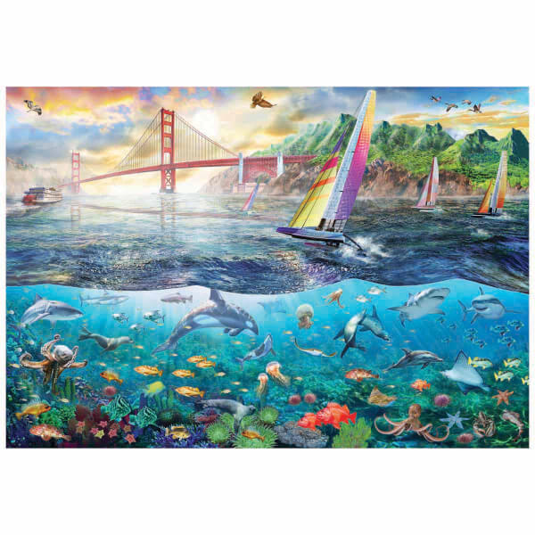 2000 Parça Puzzle: San Francisco Köprüsü