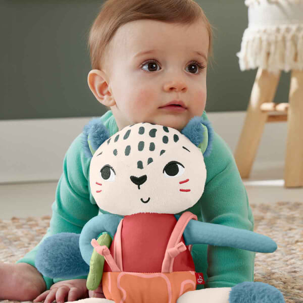 Fisher Price Eğlenceli Dostum Kar Leoparı Pelüş HKD64