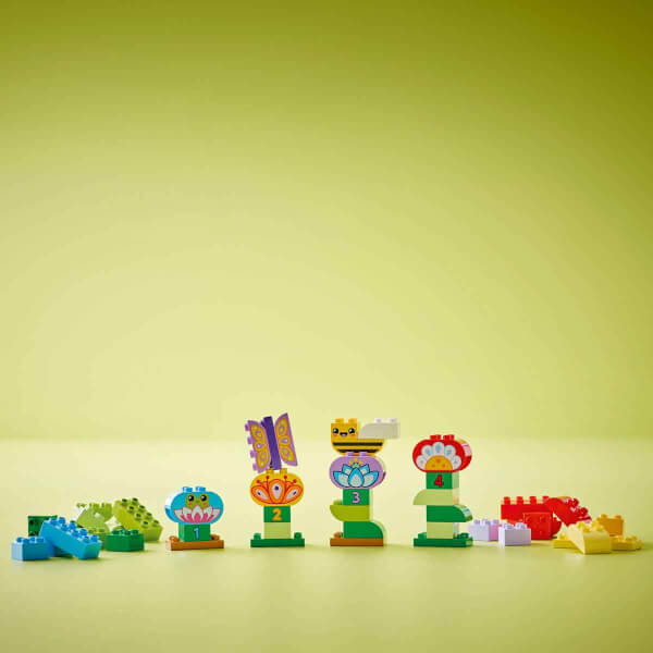 LEGO DUPLO Kasabası Yaratıcı Bahçe ve Çiçekler 10444 - 2 Yaş ve Üzeri Küçük Çocuklar için Eğitici Oyuncak Yapım Seti (45 Parça)