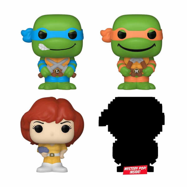 Funko Bitty Pop: Teenage Mutant Ninja Turtles Leonardo 4'lü Sürpriz Figür Seti 