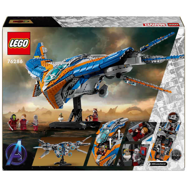 LEGO Marvel Galaksinin Koruyucuları: Milano 76286 – 12 Yaş ve Üzeri Süper Kahraman Sevenler İçin  İnşa Edilebilen Uzay Gemisi Modeli İçeren Yaratıcı Yapım Seti (2090 Parça)