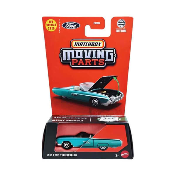 MATCHBOX 1:64 Arabalar Serisi FWD28 - Jbw68 1963 Ford Thunderbird