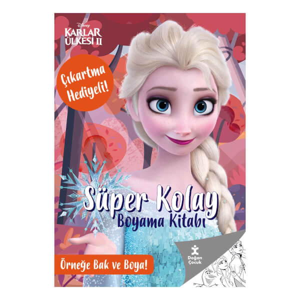 Karlar Ülkesi 2 - Süper Kolay Boyama Kitabı