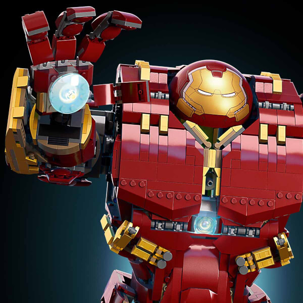 LEGO Marvel Hulkbuster 76210 - Yetişkinler için Iron Man Hulkbuster MK44 Yapım Seti (4049 Parça)