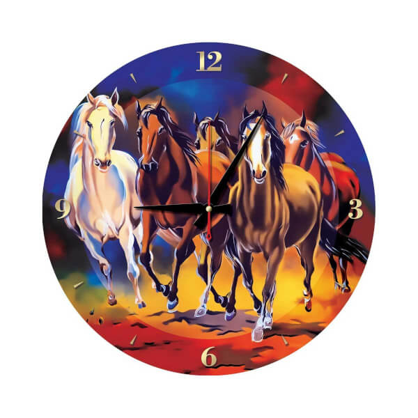 570 Parça Saat Puzzle : Yılkı Atları